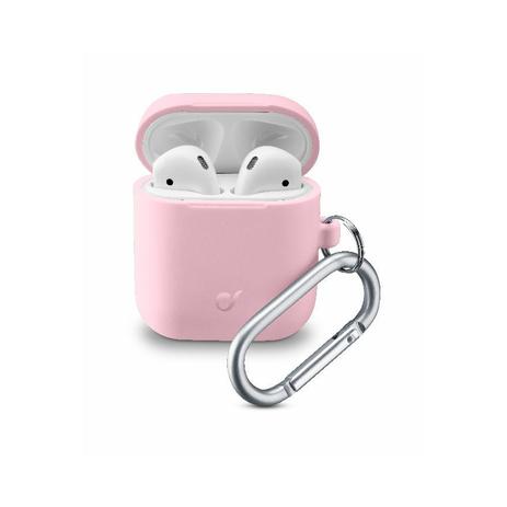 Cellularline - Custodia Bounce Airpods 1 e 2 - Rosa