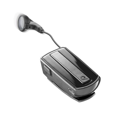 Cellularline - Auricolare Bluetooth Mono riavvolgibile