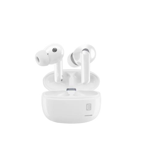 Cellularline - Eclipse Auricolari BT TWS con ANC e ENC - Bianco