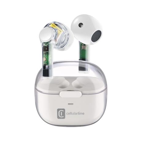 Cellularline - Auricolare Bluetooth TWS Fine - Bianco