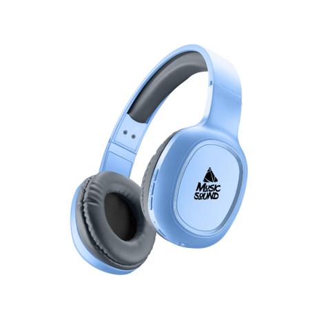 Music Sound - Basic Cuffia Bluetooth universale - Blu