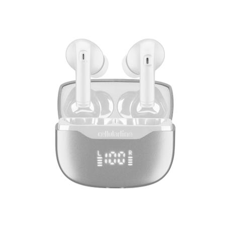 Cellularline - Key Pro Auricolari Bluetooth TWS - Bianco