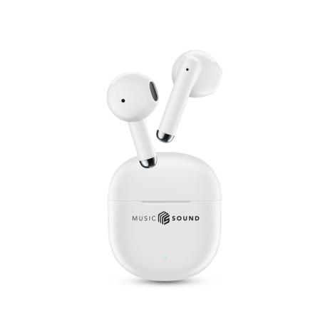 Music Sound - Breeze Auricolare Bluetooth TWS a capsula - Bianco