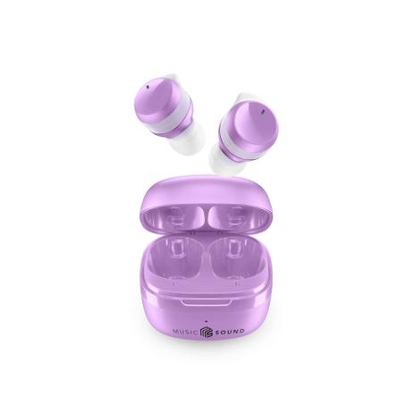 Music Sound - FLOW Auricolare TWS Bluetooth in-ear - Violetto