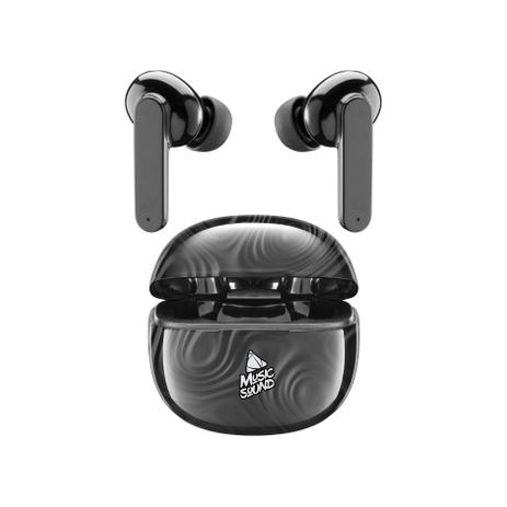 Music Sound - Auricolari Bluetooth TWS in-ear - Carbone