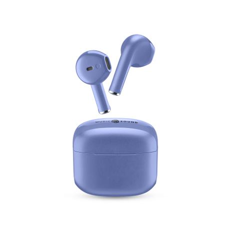 Music Sound - SWAG Auricolare TWS a capsula Bluetooth - Azzurro