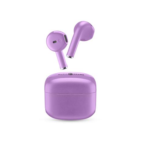 Music Sound - SWAG Auricolare TWS a capsula Bluetooth - Violetto