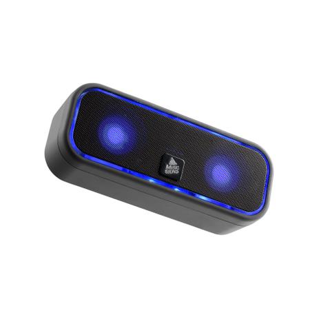 Music Sound - Stripe Led Speaker Bluetooth - Nero