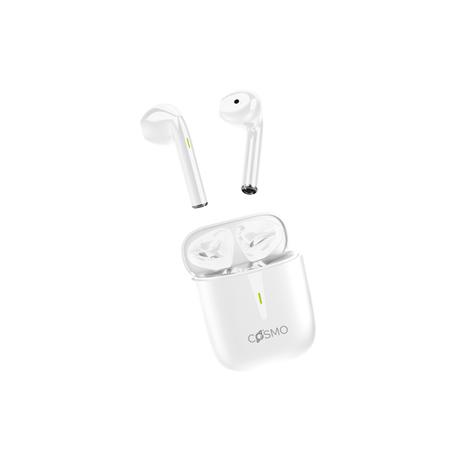 Cosmo - Twin Pop Style - Auricolare True Wireless - Bianco