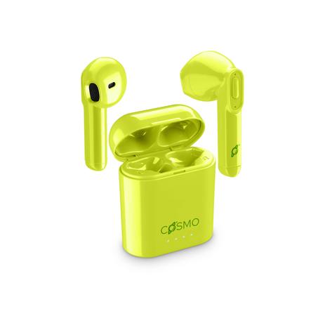 Cosmo - Auricolare Bluetooth Twinpop Lime