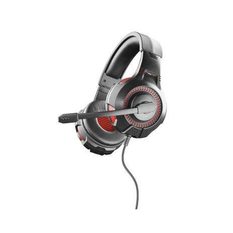 Music Sound - Cuffia Gaming con jack 3.5mm e microfono - Nero