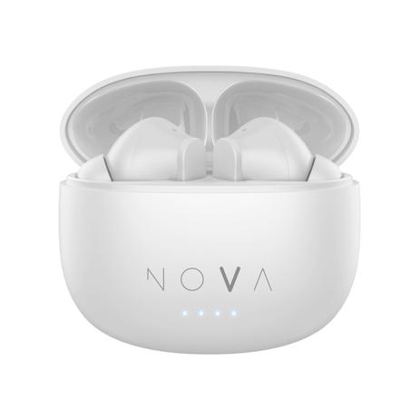 Nova - ENCORE Buds Auricolari In-ear con Cancellazione del Rumore Ambientale durante la chiamata - Bianco