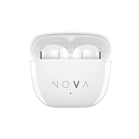 Nova - ENCORE Auricolari con Cancellazione del Rumore Ambientale durante la chiamata - Bianco