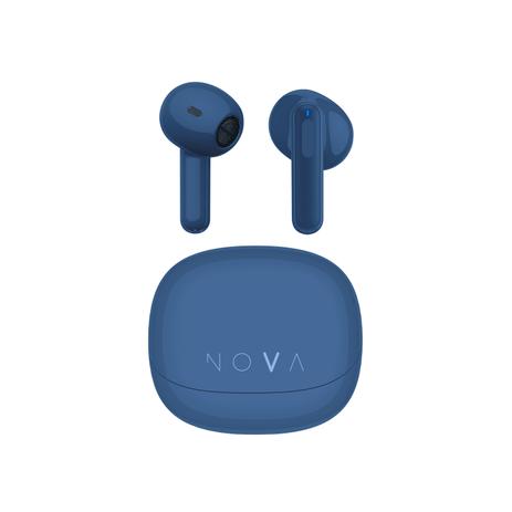 Nova - VIBES 2 Auricolare TWC con D-ENC - Blu