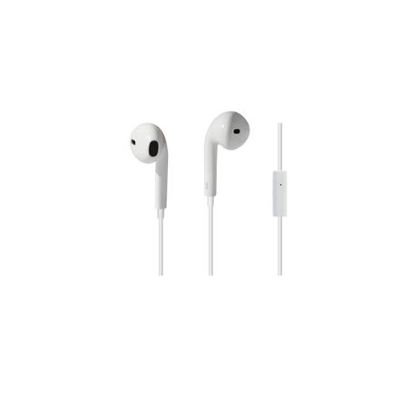 Nova - Auricolare a filo modello ovetto - Bianco
