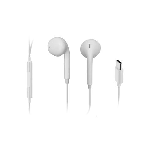 Nova - Auricolare a capsula a filo Type-C - Bianco