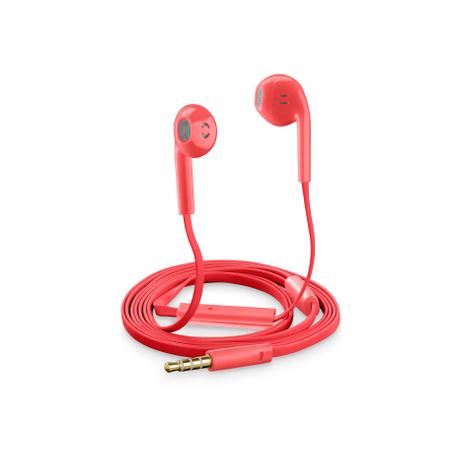 Cellularline - Slug Auricolare universale a capsula - Rosso